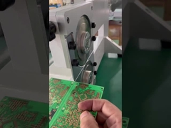 Máquina de separador de PCB lâmina de rolamento 40mm/S 330mm comprimento placa de circuito