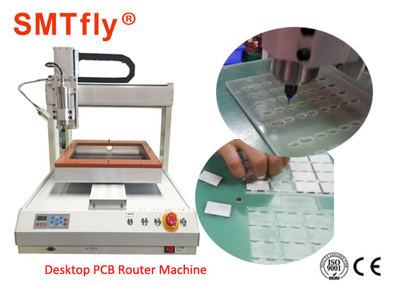 Máquina Tabletop 40000rpm 650mmX450mm do router do PWB, separador do PWB