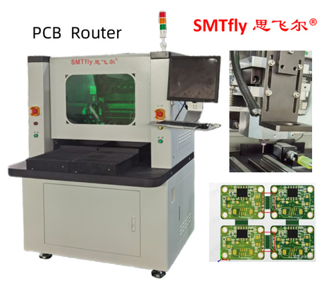 Máquina de roteador de PCB 150W 3,5 mm de espessura Cnc fresagem