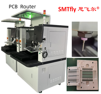 Sulco da máquina V do router do PWB Depaneling de 1.5KW 60000RPM 3.5mm CEM