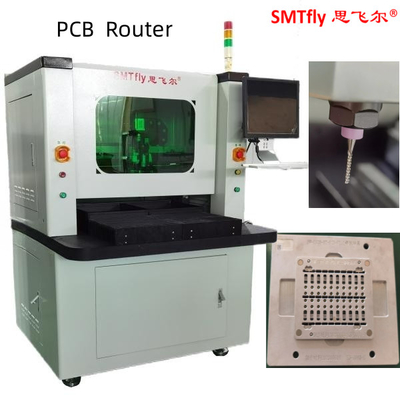 Maximize a eficiência da produção com a máquina de roteador de PCB de alto volume SMTfly-F01-S