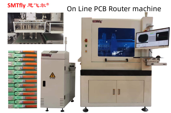 Máquina de roteador em linha de PCB espessura 0,5 mm placa de circuito impresso CNC