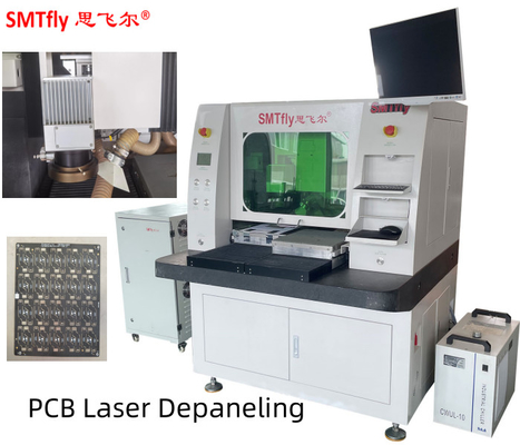 Separador de desmontagem de PCB por laser off-line 0,02 Precisão 335mm