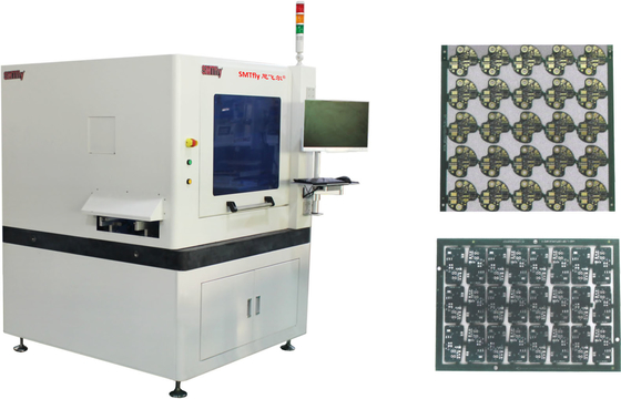 Máquina de roteador de PCB em linha com verificação de lâmina de ruptura e função de alta eficiência