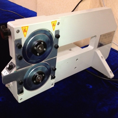Máquina de separação de PCB motorizada de V-Groove Depaneler de PCB com lâminas circulares