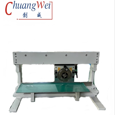 Máquina de separação de PCB Manual de corte em V Lâmina circular / Lâmina linear