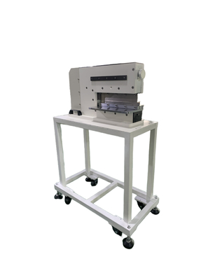 Máquina de corte de PCB V pneumática com lâmina linear de aço de alta velocidade 330mm