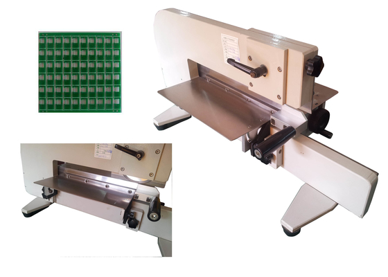 Máquina de separação de PCB de estrutura de aço de corte motorizado 330mm Fr4