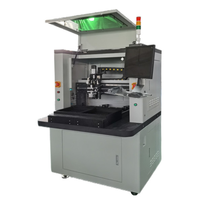 0.001mm Máquina de posicionamento de roteador de PCB com alinhamento de câmera CCD e tamanho máximo de PCB 300mm * 330mm