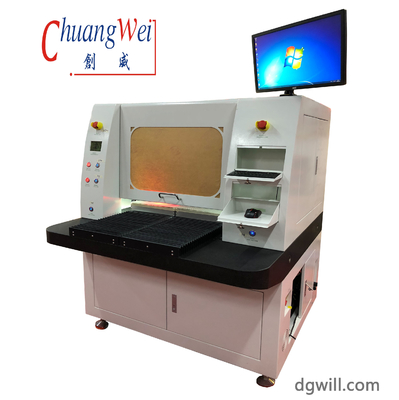 Máquina de desinstalação de PCB a laser de 15W Mesa dupla Laser UV em estado sólido Máquina Offline