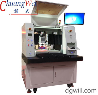 Máquina de desinstalação de PCB a laser de 15W Mesa dupla Laser UV em estado sólido Máquina Offline