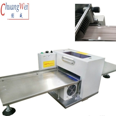 Máquina de desmontagem de painéis de PCB de 400 mm/s totalmente automática para linha de produção de LED T8 T5