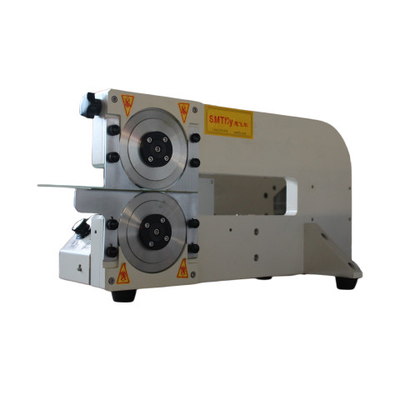 400 mm/s 330 mm Máquina de separador de PCB Lâmina redonda para placas de alumínio