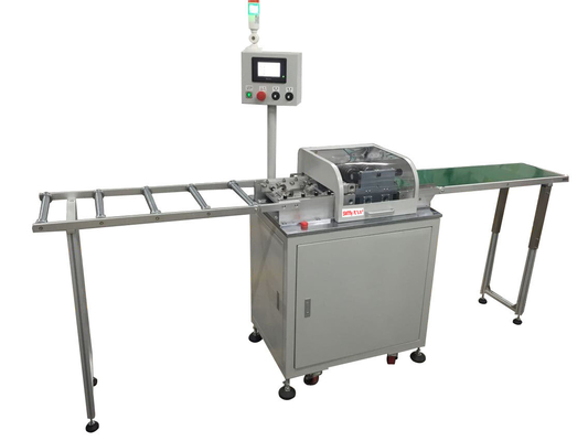 400 mm/s PCB Depaneliser com lâminas de aço de alta velocidade e linha de conveyor