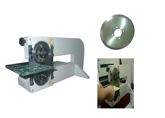 Máquina de separador de PCB de lâmina circular motorizada para montagem SMT PCBA Alta eficiência