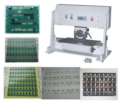 Máquina de separação de PCB de precisão estrutural Tipo automático motorizado Com controle de programa LCD
