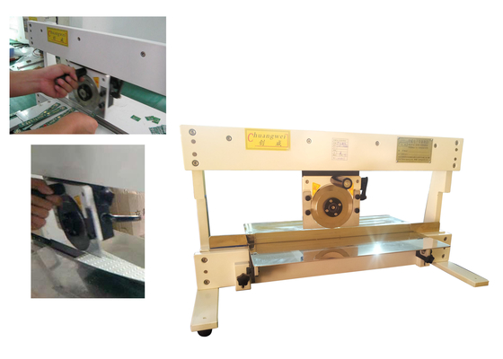 Máquina de separador de PCB manual para painel LED, de laminação de PCB circular e linear