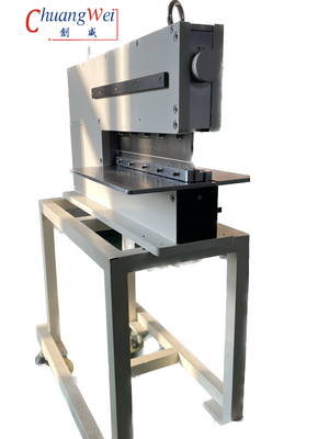 Máquina de corte de PCB pneumático de grande capacidade SMTfly-480J com contador de capacidade