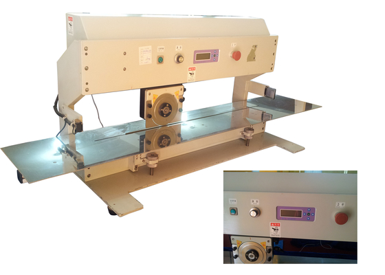 O PWB automático do V-corte morre separador com transporte e exposição do Lcd
