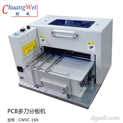 3.5Mm 110V Depanelization grosso V cortou o separador do PWB 9 pares de lâminas