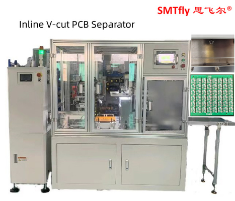 0.7Mpa PCB V Cut Machine Online Pneumático 3.5mm Linear Blade 330mm