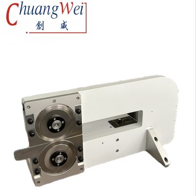 400 mm/s 330 mm Máquina de separador de PCB Lâmina redonda para placas de alumínio