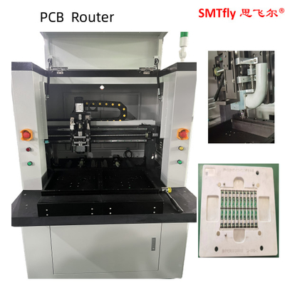 Máquina de desinstalação de roteadores de PCB Offline Máquina de fabricação de placas de circuito de posicionamento de 0,01 mm