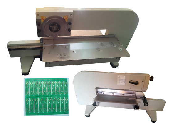 Máquina de corte de separador de PCB fácil de operar Motorizada 330mm Fr4 Manual