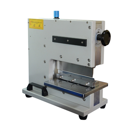 Cortar placas metálicas sem esforço com a máquina de corte de PCB pneumática CWVC-220