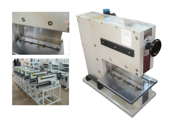 Cortar placas metálicas sem esforço com a máquina de corte de PCB pneumática CWVC-220