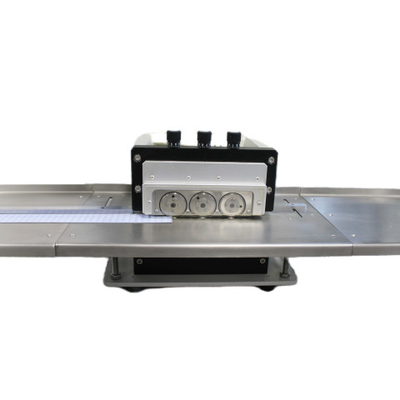 Plataforma de aço do equipamento de processamento 1.5m do PWB Depanelizer da luz do diodo emissor de luz T8