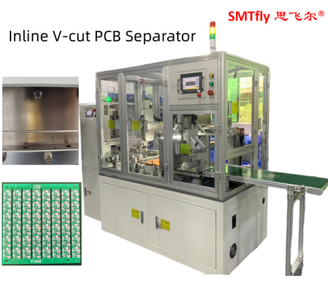 A lâmina linear é ajustada à espessura do PCB por meio do botão de ajuste