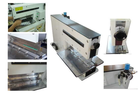 Máquina de corte de PCB pneumática de ranhuras em V SMTfly-480J com função de contador de capacidade
