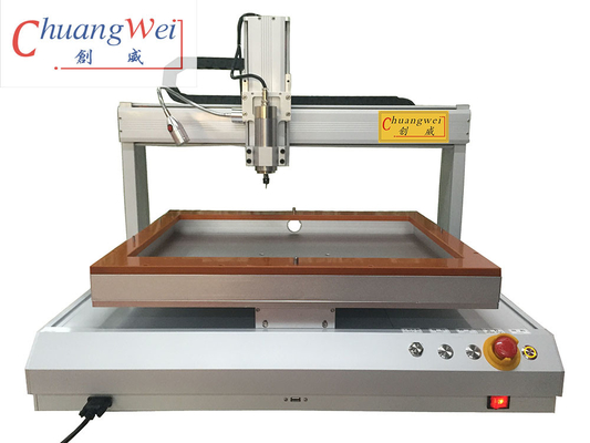 Máquina de posicionamento de alta velocidade de 500 mm/s Mini Desktop PCB Router Machine para corte preciso