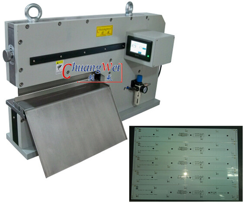 Máquina de corte de PCB V personalizável para diferentes tensões e potências CWVC-450