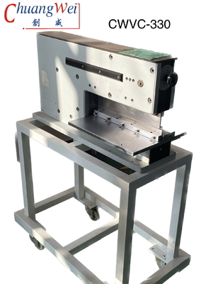 Despanelagem facilitada com a nossa máquina de corte de PCB V para placas de até 330 mm de comprimento