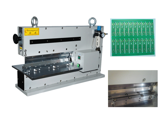 Máquina de corte em V de 10 W de PCB 400 mm de corte com SMD sensível