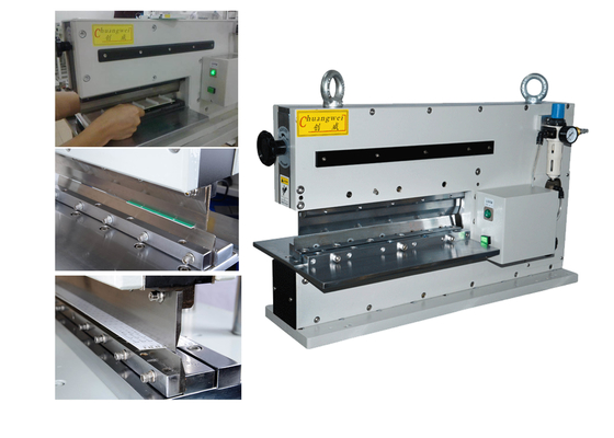 Máquina de corte em V de 10 W de PCB 400 mm de corte com SMD sensível