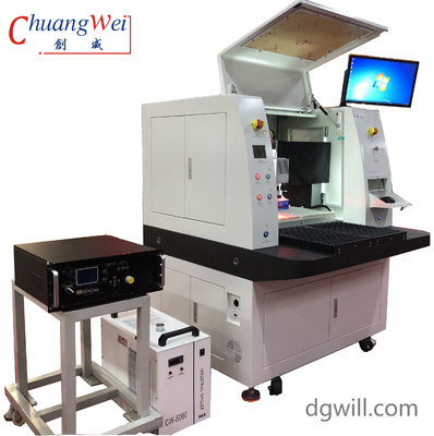 Máquina de desinstalação de PCB a laser industrial controlada por computador para armazenamento de dados