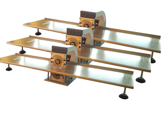 1.0-3.5 mm Especificação da espessura e 0-400 mm/s Velocidade de separação PCB Depanelizer