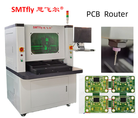 50000rpm/min Máquina de roteamento CNC de PCB com alinhamento de câmara CCD