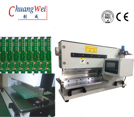 Máquina de corte de PCB V personalizável para diferentes espessuras e comprimentos CWVC-450