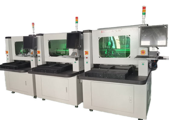Máquina de roteador de PCB de programação CNC de alta precisão com alinhamento de câmera CCD