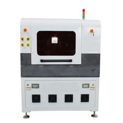 esforço estacionário Inline da máquina do laser Depaneling de 18W 355nm SMT livre