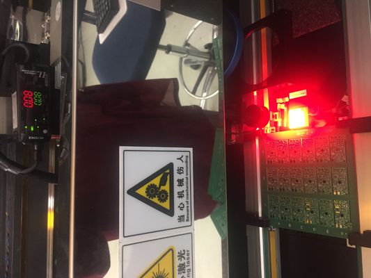 esforço estacionário Inline da máquina do laser Depaneling de 18W 355nm SMT livre
