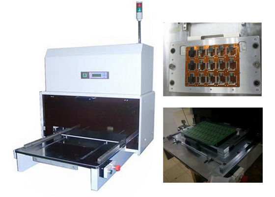 Máquina industrial semi auto pneumática 220V do perfurador do PWB do furo do metal de SMT