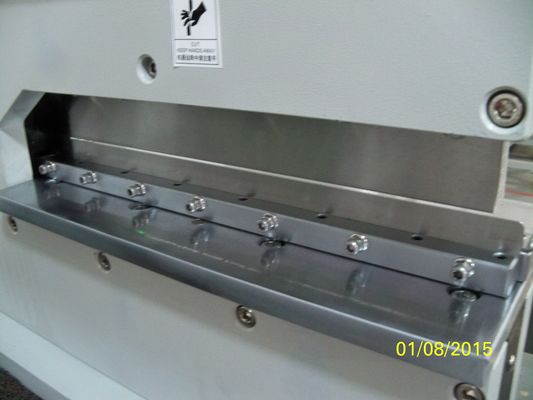 o PWB V de 10W L450mm Max Shearing cortou a máquina para a placa do alume do diodo emissor de luz, guilhotina do PWB