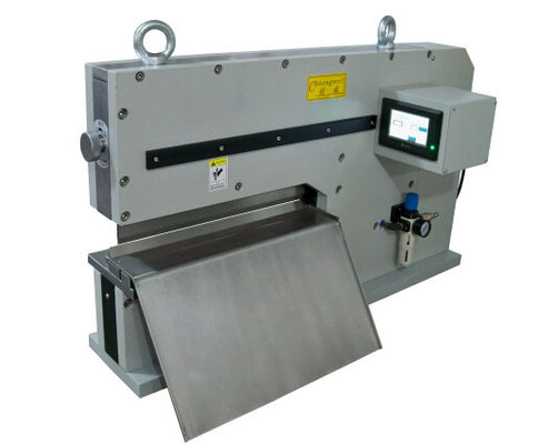o PWB V de 10W L450mm Max Shearing cortou a máquina para a placa do alume do diodo emissor de luz, guilhotina do PWB