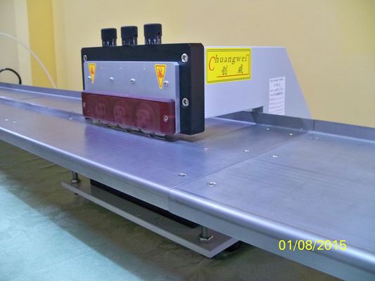 Pre-marcando a máquina do separador do PWB, 2.4M Stainless Steel Platform