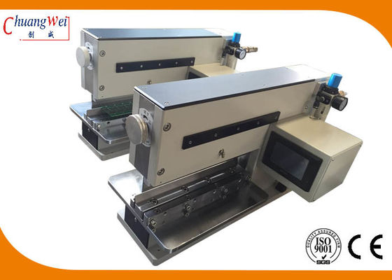 Máquina pneumaticamente conduzida do separador do PWB com as duas lâminas lineares